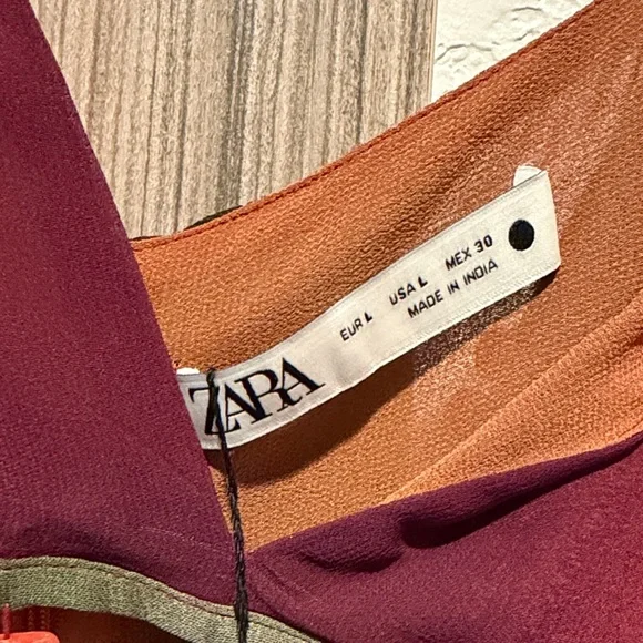 Zara Multicolor Maxi Dress - Picture 7 of 8